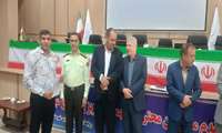 تجلیل از کارمندان نمونه مدیریت جهاد کشاورزی شهرستان قوچان در مراسم هفته دولت